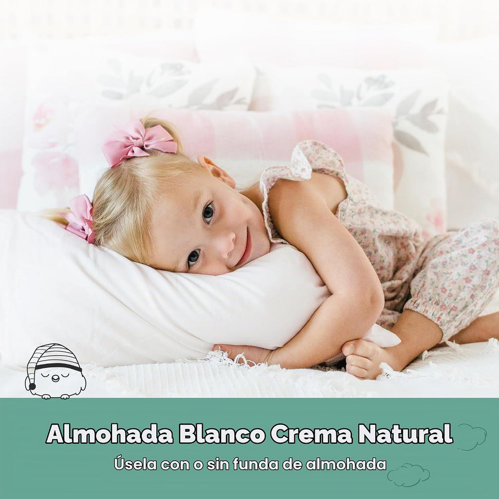 KeaBabies 1 paquete de almohadas para niños de 2 años a 5,13 x 18 p...