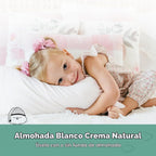 KeaBabies 1 paquete de almohadas para niños de 2 años a 5,13 x 18 p...