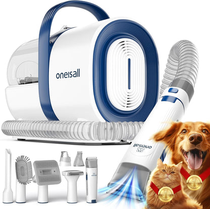 oneisall Aspiradora de aseo para perros, aspiradora de aseo de masc...
