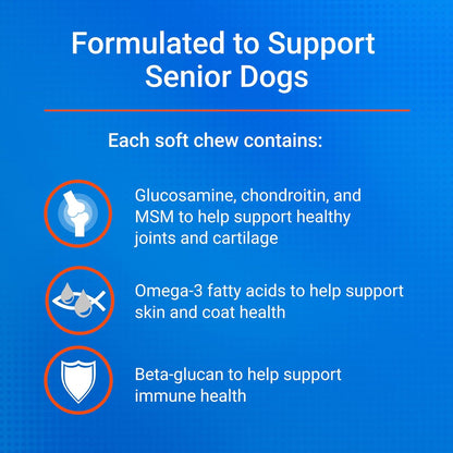 Nutramax Cosequin para perros mayores - Suplemento para la salud de...