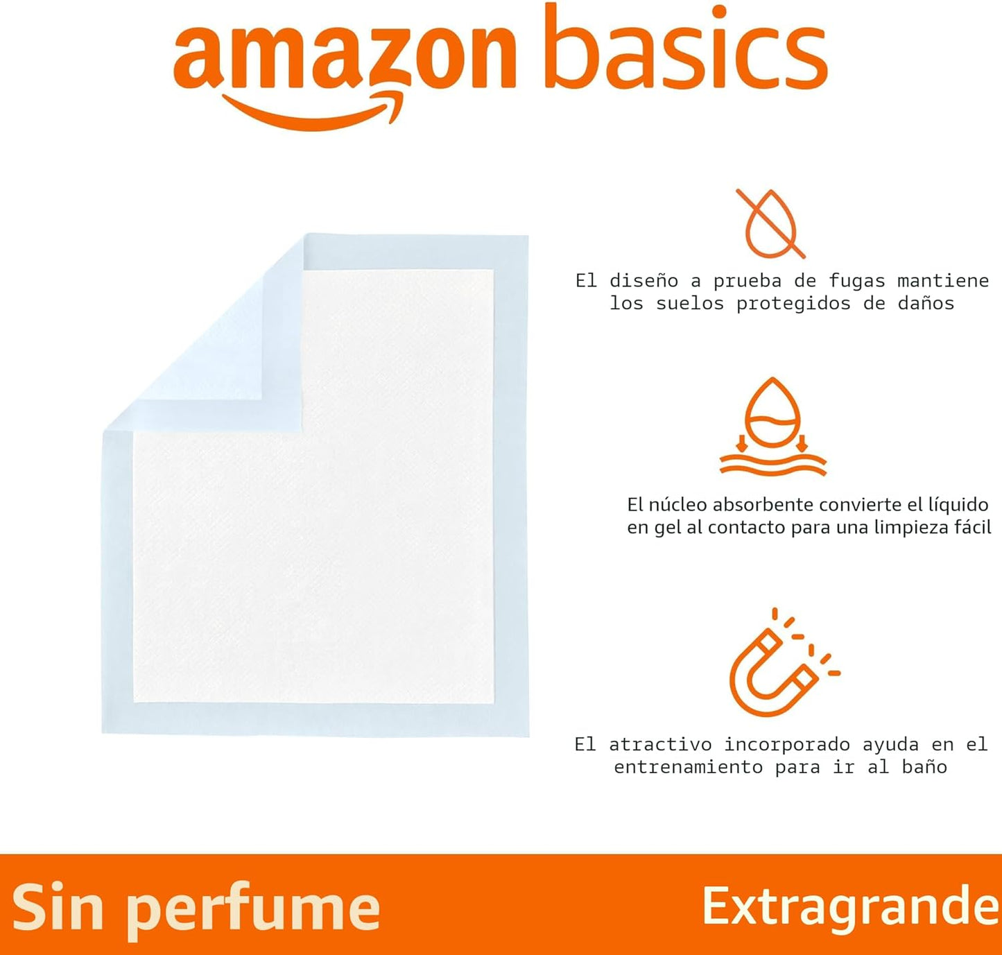 Amazon Basics Almohadillas resistentes para entrenamiento de perros...