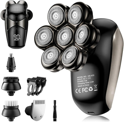 SHPAVVER Afeitadoras de cabeza para hombres calvos: maquinilla de a...