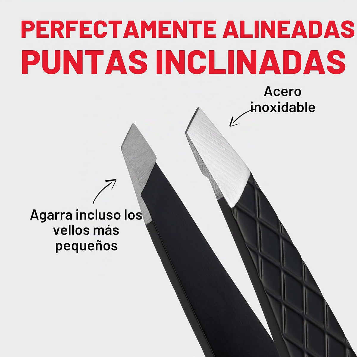 Revlon - Pinzas para cejas de acero inoxidable | Paquete de 2 | Par...