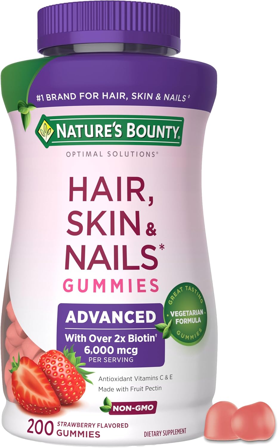Nature\u2019s Bounty Soluciones óptimas Gomitas de pectina avanzada...