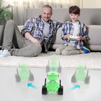 ALLCELE Juguetes robot, robot RC recargable para niños y niñas, jug...