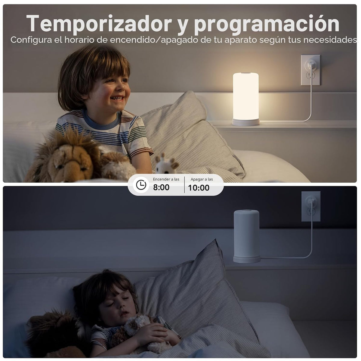 EIGHTREE Enchufe inteligente, toma WiFi para el hogar inteligente c...