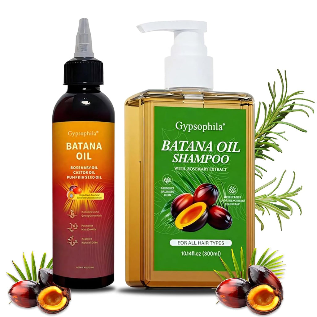 Umex Batana Oil Set para el cuidado del cabello, champú nutritivo y...
