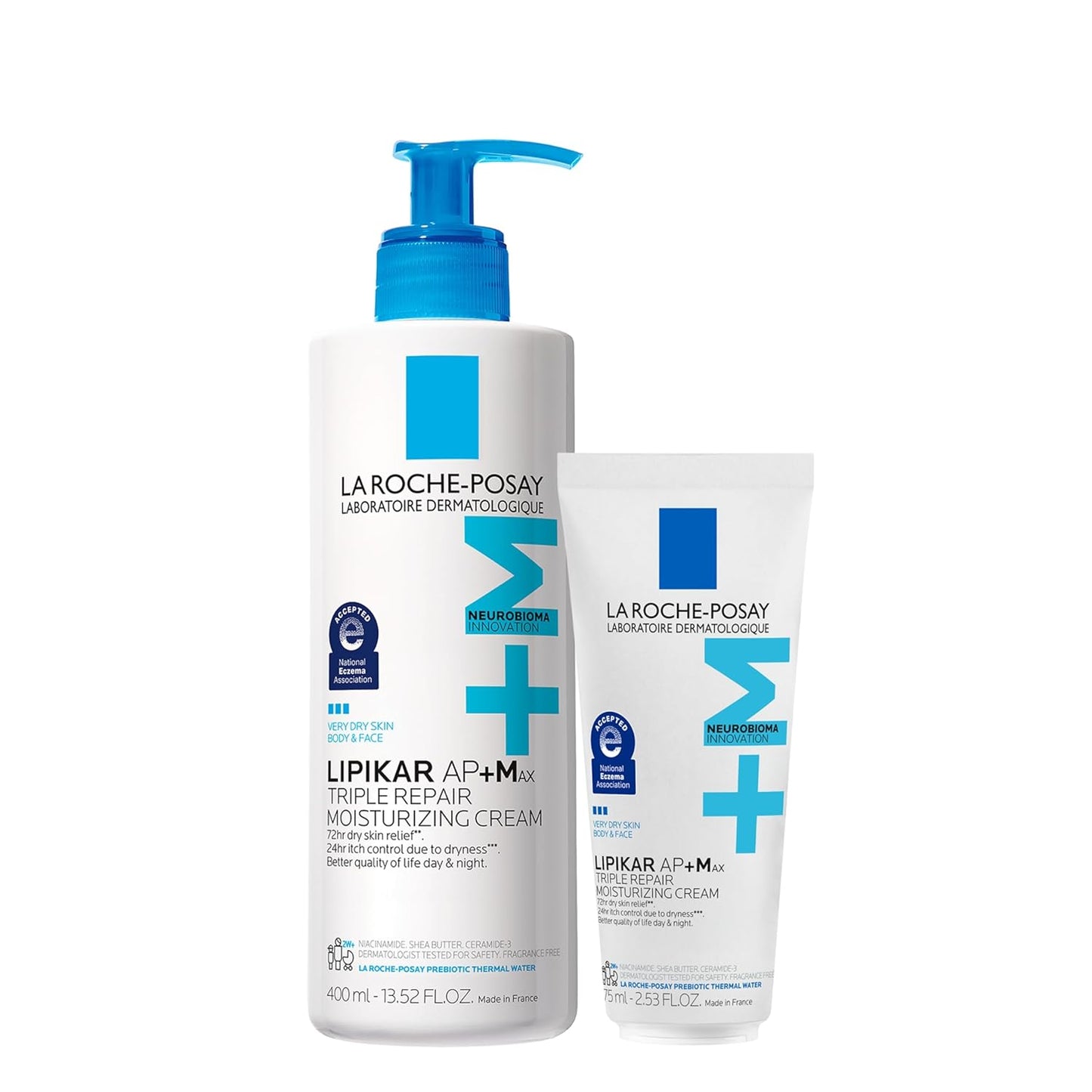 La Roche-Posay Lipikar AP+ - Crema hidratante triple reparadora, lo...
