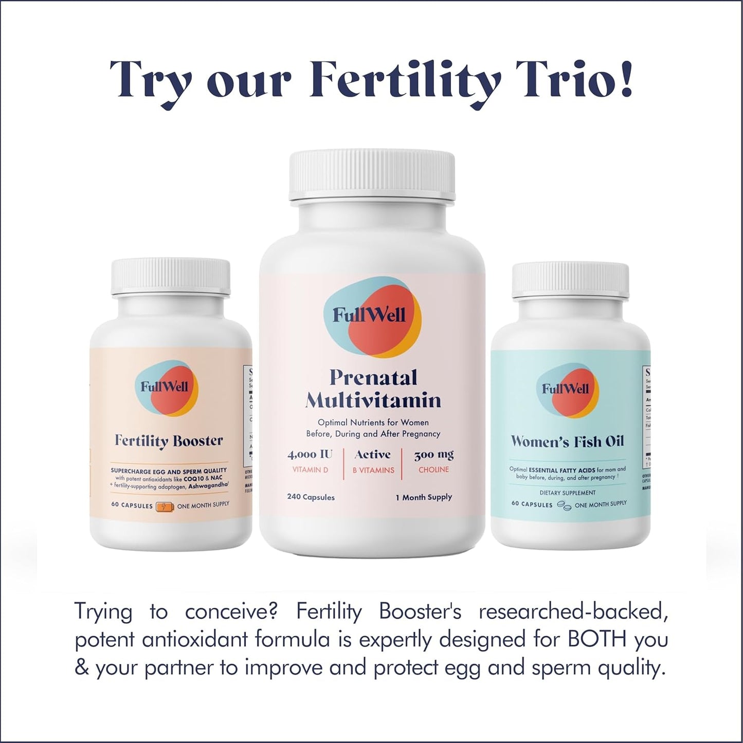 FullWell Potenciador de fertilidad para hombres y mujeres | Apoyo d...