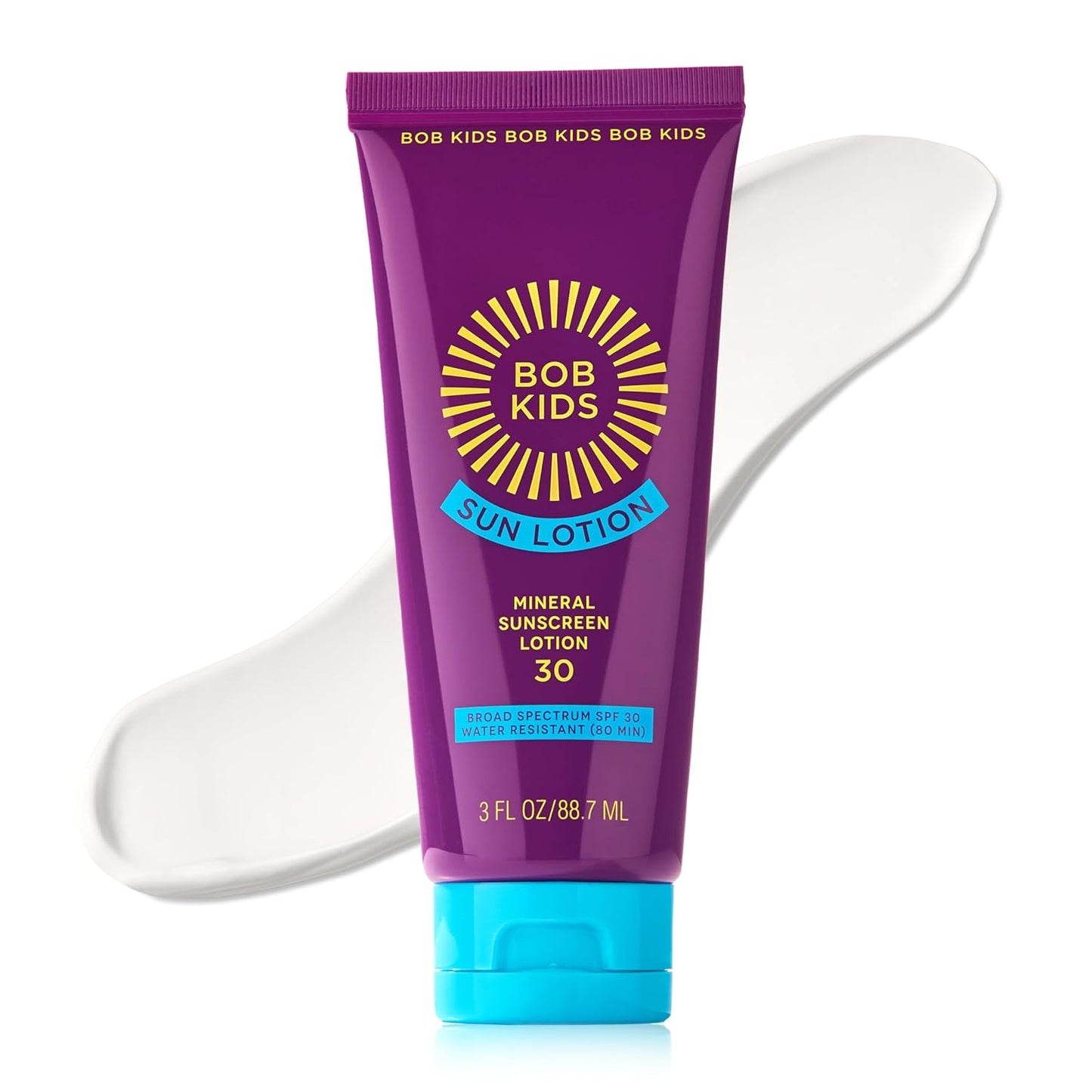 Brush On Block - Protector solar para niños y bebés - Loción minera...