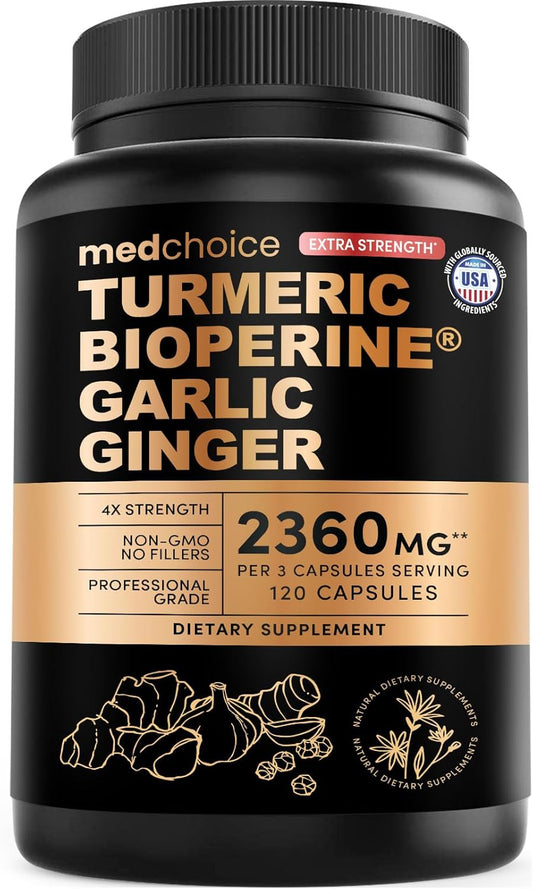 Cápsulas de cúrcuma extra fuertes, suplementos de curcumina de alta...
