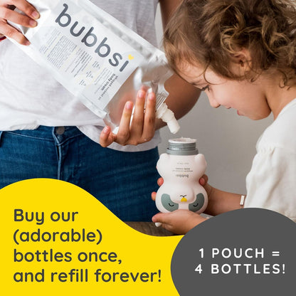 Bubbsi Loción corporal para bebé recién nacido, aceite de coco orgá...