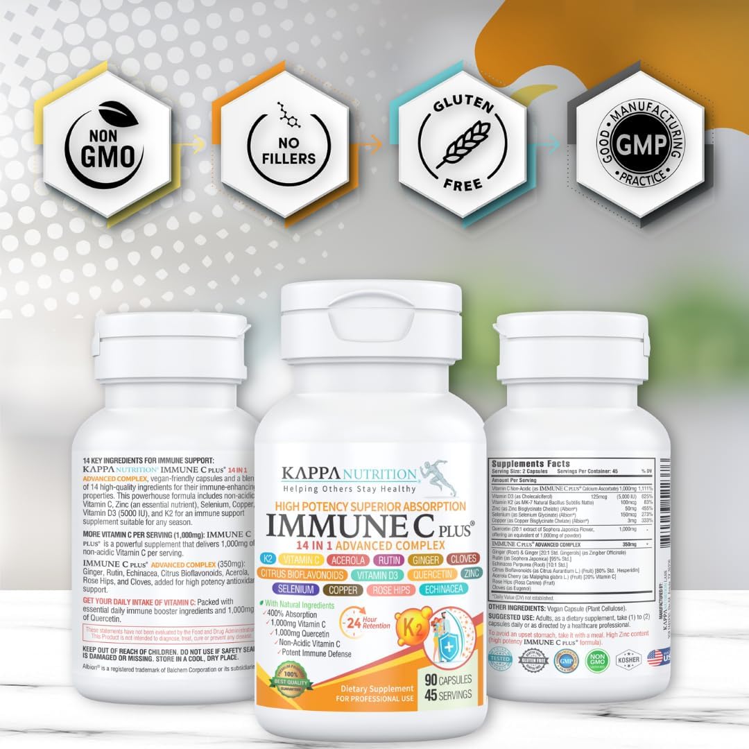 Quercetina 1.000 mg, Vitamina C 1.000 mg, Zinc 50 mg, Vitamina D3 5...