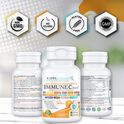 Quercetina 1.000 mg, Vitamina C 1.000 mg, Zinc 50 mg, Vitamina D3 5...