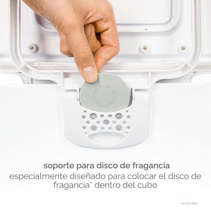 Ubbi, cubo de pañales para adultos, de acero con bloqueo de olores,...