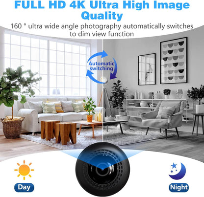 Cámara de seguridad 4K con visión nocturna y cámara de batería inco...