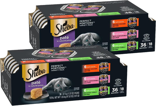 Sheba Perfect Portions - Comida húmeda para gatos en porciones perf...