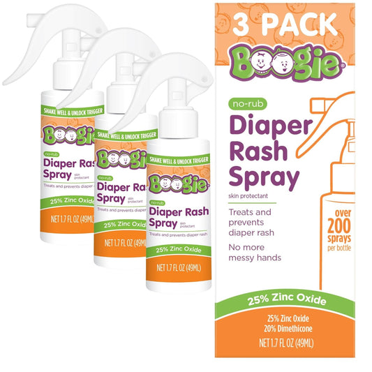 Boogie Spray para sarpullido de pañales sin frotar \u2013 (paquete...