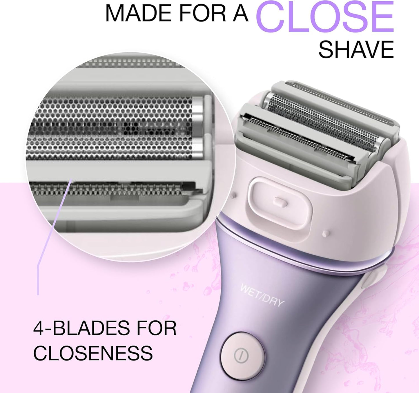 Panasonic Afeitadora eléctrica para mujeres, afeitadora inalámbrica...
