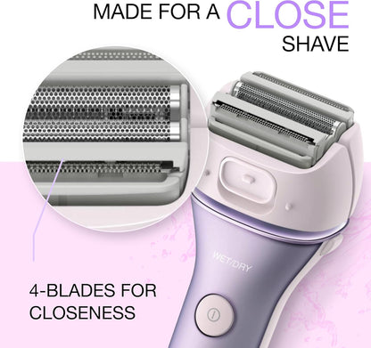 Panasonic Afeitadora eléctrica para mujeres, afeitadora inalámbrica...