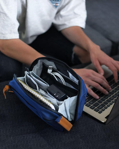 TRIPPED Travel Gear Tech Bag Organizer - Pequeña bolsa organizadora...