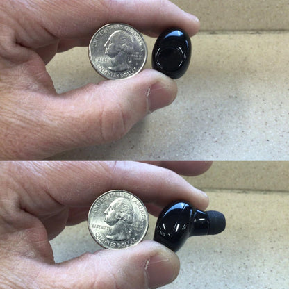 Auricular Bluetooth de 10 horas de reproducción, auricular inalámbrico único, mini micrófono manos libres, auriculares para conductores de camiones, auricular Bluetooth para teléfonos inteligentes iOS, Android, PC, TV, audiolibro