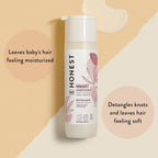 The Honest Company Acondicionador sin silicona | Suave para el bebé...