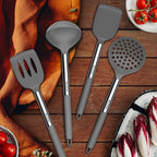 Juego de utensilios de cocina de silicona, 32 piezas de utensilios...