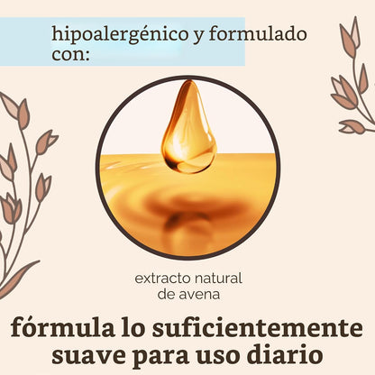 Aveeno Baby Set de regalo de cuidado diario con extracto de avena y...