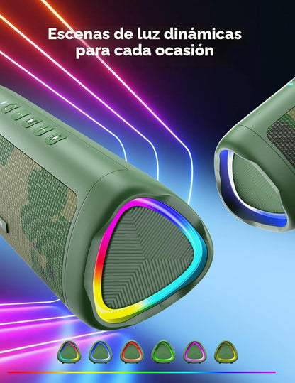 BolaButty Altavoz Bluetooth con sonido HD, inalámbrico portátil, IP...