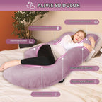 Almohadas de embarazo Chilling Home para dormir - almohada de cuerp...
