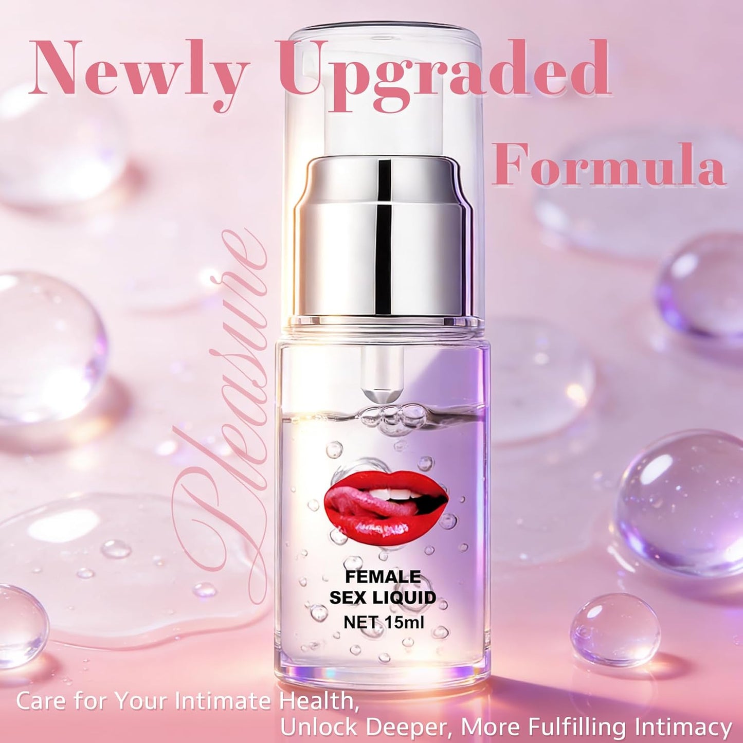 Female Arousal Gel - Intimate Pleasure Booster, Sensitivity Enhance...