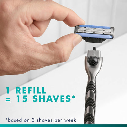 Gillette Mach3 - Recambios de maquinilla de afeitar para hombres, 1...