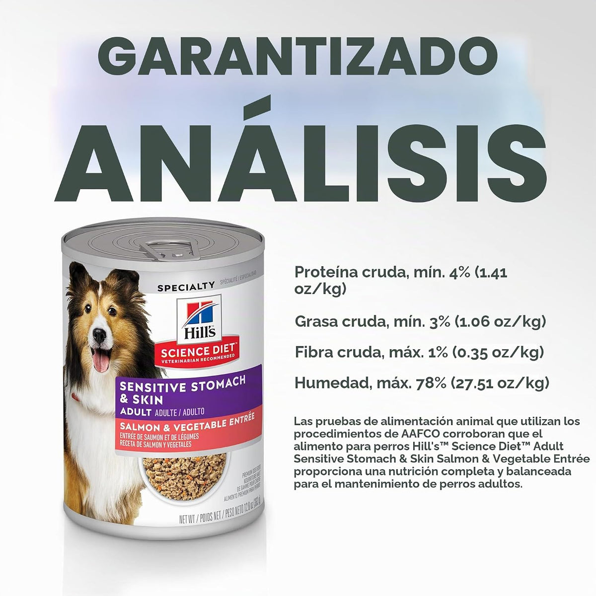 Hill's Science Diet Alimento húmedo para perros adultos sensibl...