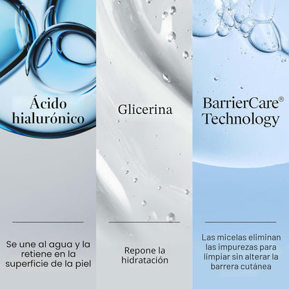 Neutrogena Hydro Boost - Lavado facial, sin fragancia, limpiador fa...