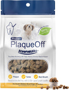 ProDen PlaqueOff Scoopables - Bocadillos dentales con sabor a tocin...