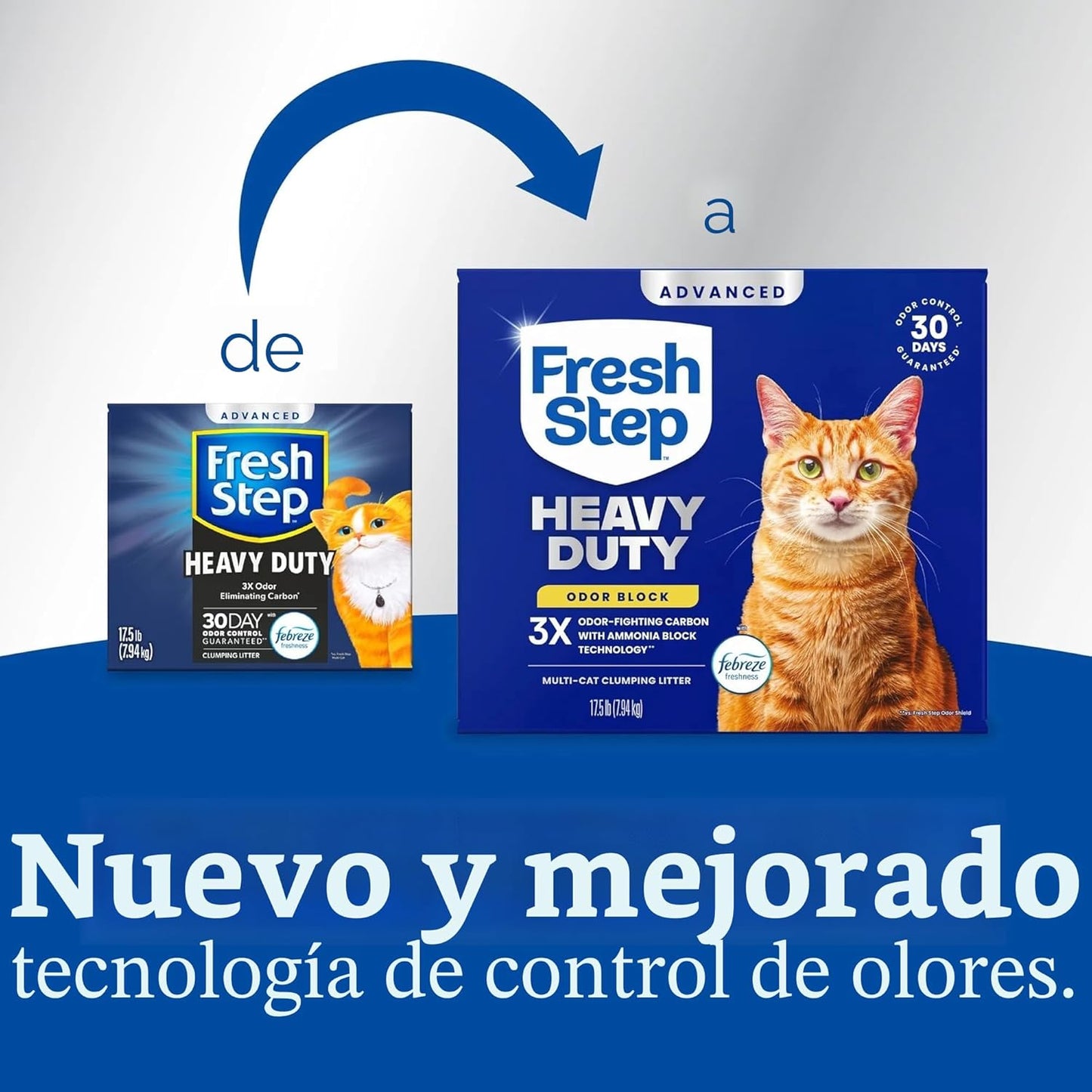 Fresh Step Arena aglutinante para gatos, avanzada y resistente, con...