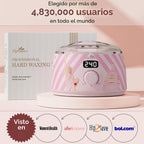 Lifestance Kit de depilación para mujeres y hombres - Calentador di...