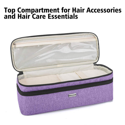 Teamoy Bolsa de almacenamiento de viaje de doble capa compatible co...