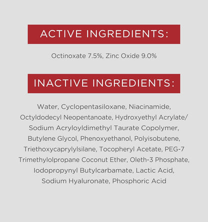 EltaMD Protector solar facial transparente UV SPF 46, sin aceite para cara con óxido de zinc, loción protectora solar recomendada por dermatólogos, para piel sensible propensa al acné, bomba de 1.7 oz