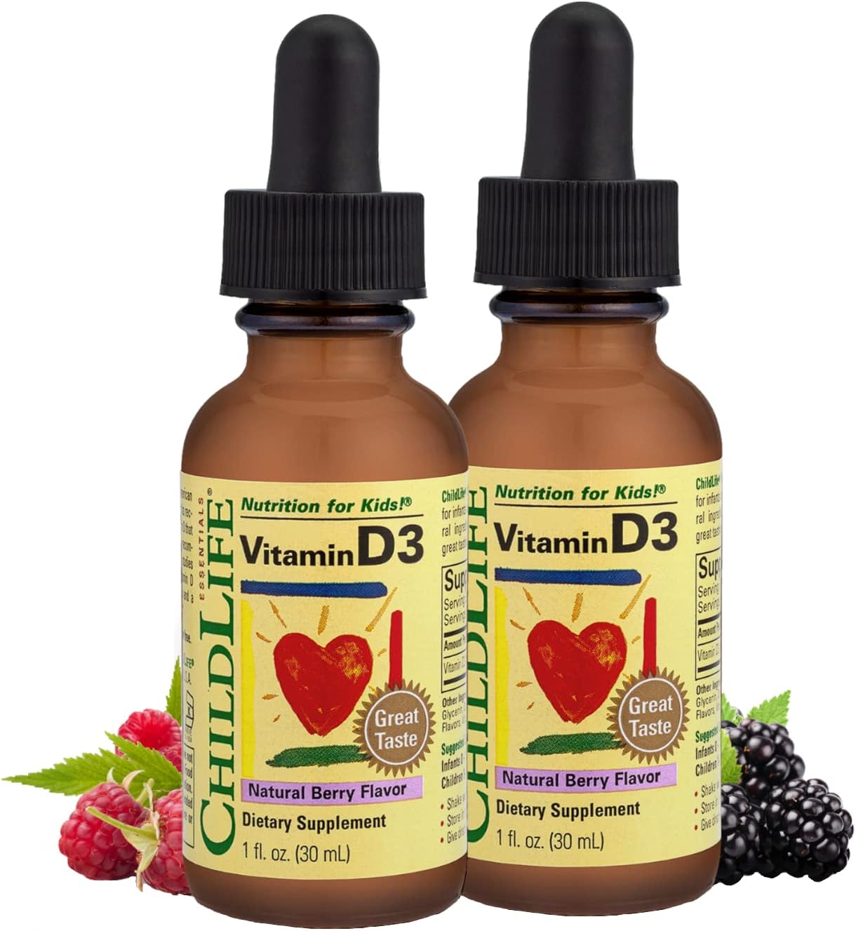 CHILDLIFE Essentials Gotas de Vitamina D3 para Niños, Niños Pequeño...