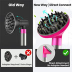 Dotspun Accesorio difusor grande mejorado para Dyson Airwrap Styler...