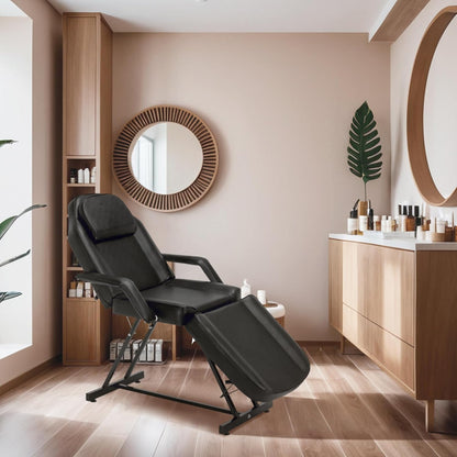 BarberPub Silla de tatuaje ajustable, cama facial multiusos de 72 p...