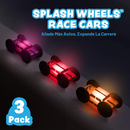 Tub Works® Splash Wheels™ Race Car Light Up Bath Toys, 3 Pack | Wat...