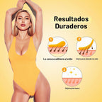 Waxers Kit de Cera Roll-on para Depilación con Miel en Casa, Kit de...