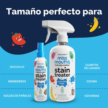 Miss Mouth's Messy Eater Spray para tratar manchas \u2013 Quita...