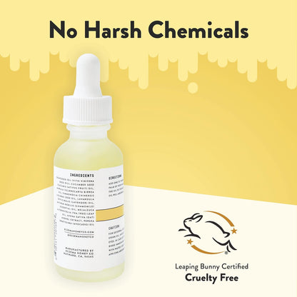 ECZEMA HONEY Suero nutritivo facial - Suero hidratante diario - Aceite facial para eczema, piel seca y sensible (1 onza)