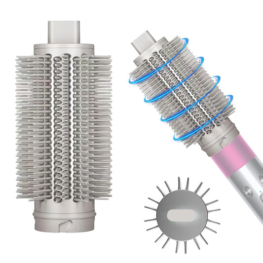 Accesorio de cepillo voluminizador redondo mejorado compatible con...
