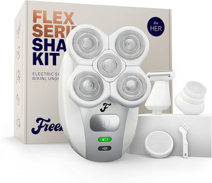 Freebird FlexSeries Maquinilla de Afeitar Eléctrica para Mujeres -...