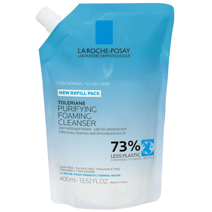 La Roche-Posay Toleriane Limpiador Facial Espumoso Purificante, Lim...